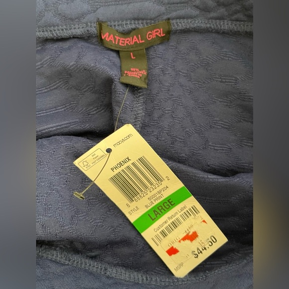 NWT Material Girl Phoenix Mini Skirt. - Picture 3 of 3